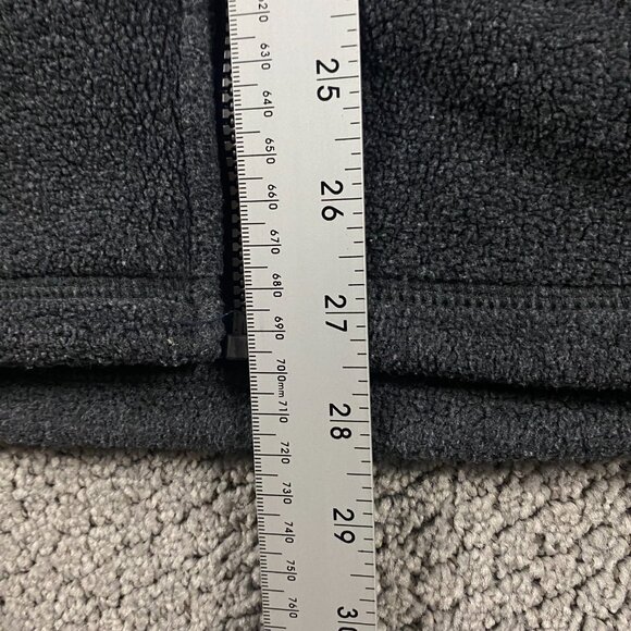 Vintage Abercrombie & Fitch Fleece Vest Men's XL Gray Y2K 90s - Picture 9 of 11